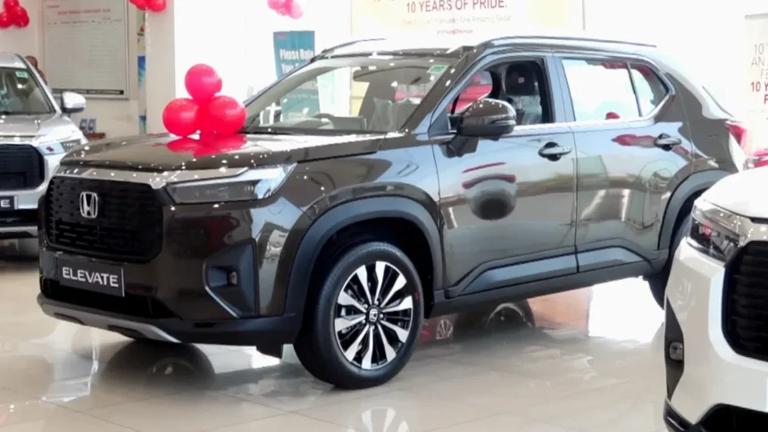Current Honda Elevate (representative image; facelift is camouflaged in testing)