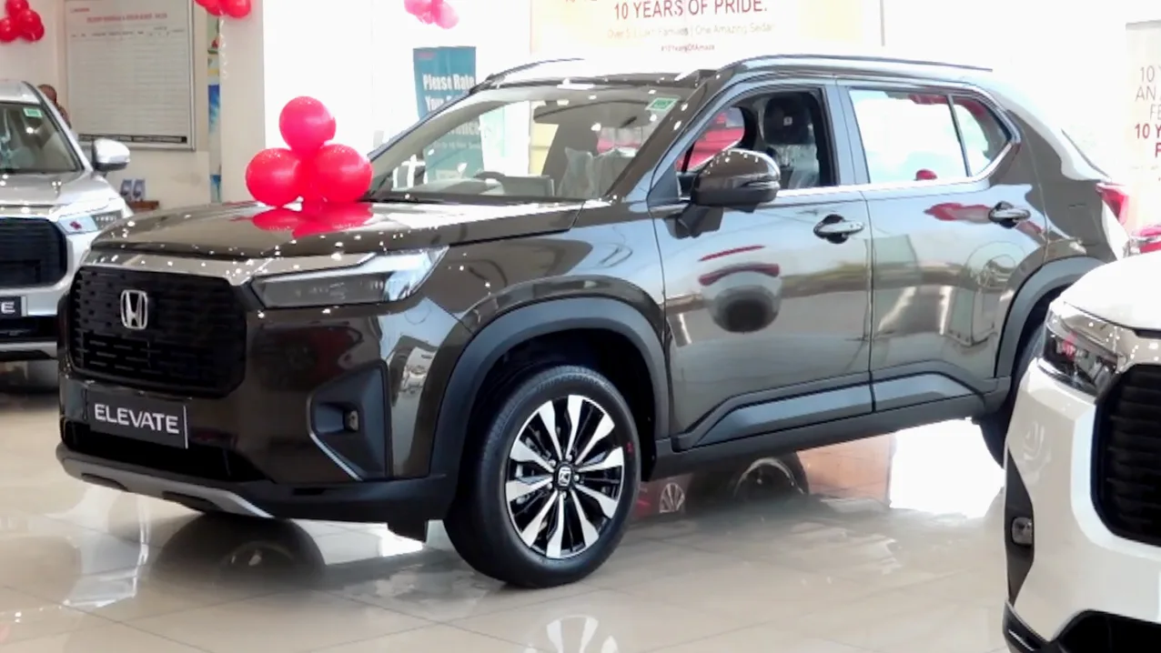 Current Honda Elevate (representative image; facelift is camouflaged in testing)