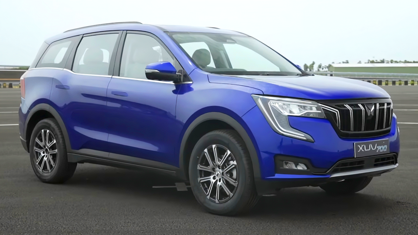 Mahindra XUV700 front view — best all-round 7-seater SUV in India 2026